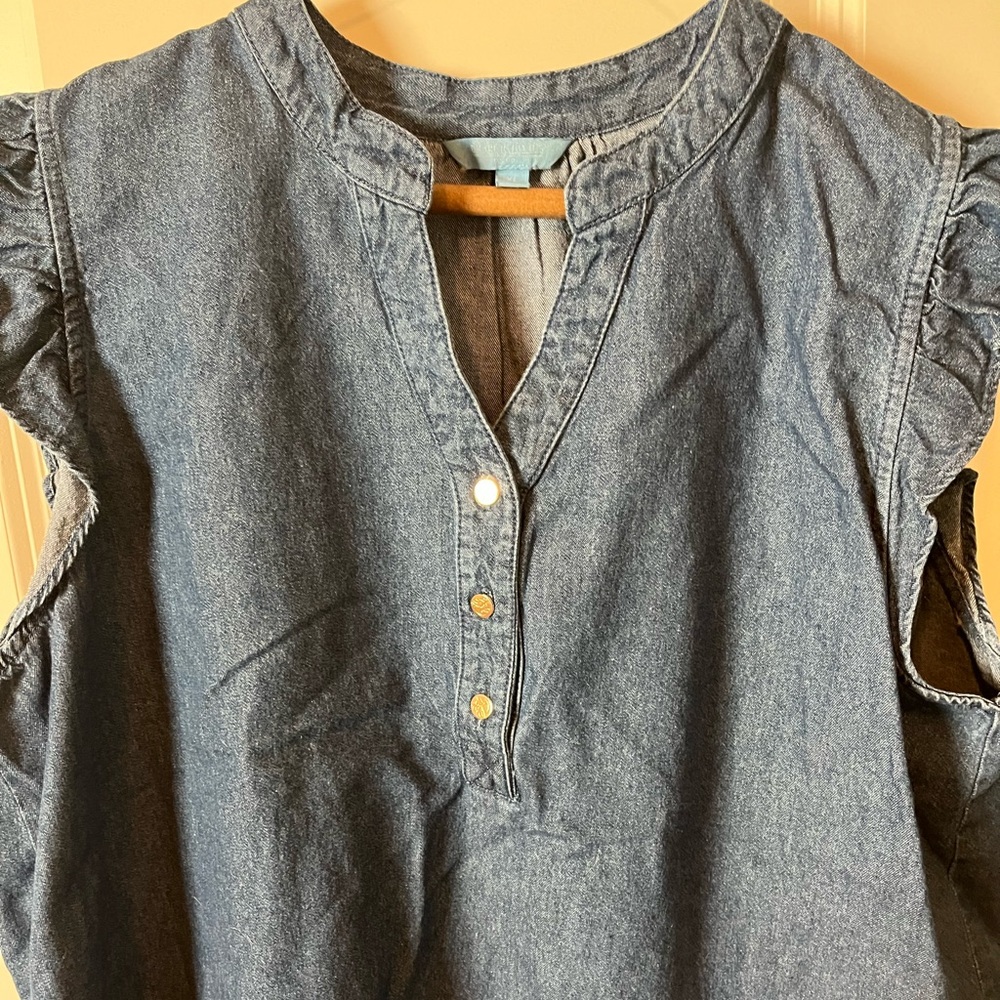 Draper James Jean Shirt - XL